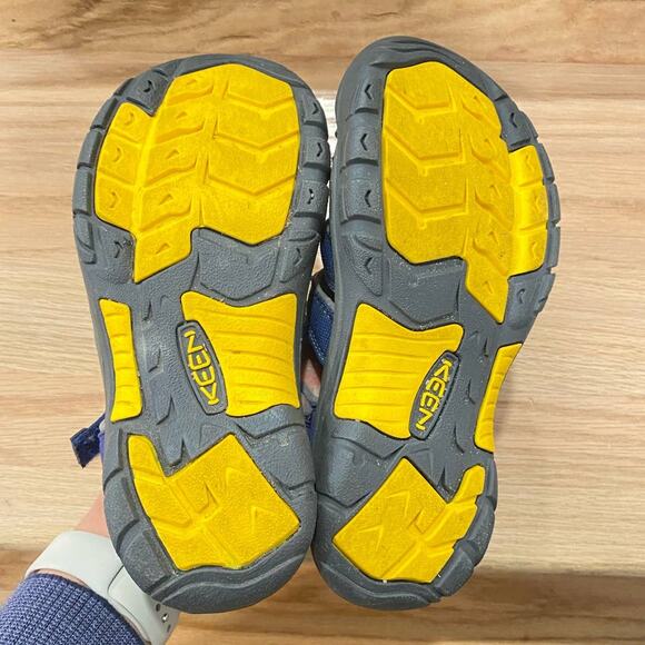 Keen Newport Kids blue Water Shoes Camp/Summer Ready 1us Blue Outdoorsy - Picture 9 of 9